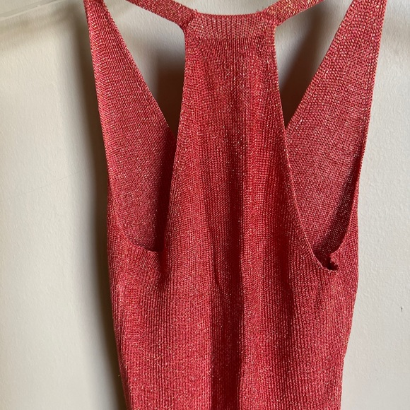 Orange racer back tank top xsp - Picture 2 of 4